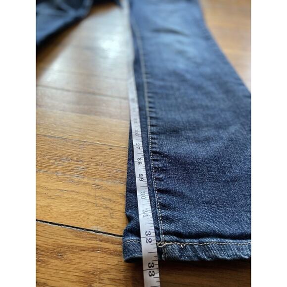 NINE WEST Jeans Bootcut Distressed Jeans sz 8/28 Long (Actual sz 31W) - Picture 13 of 15